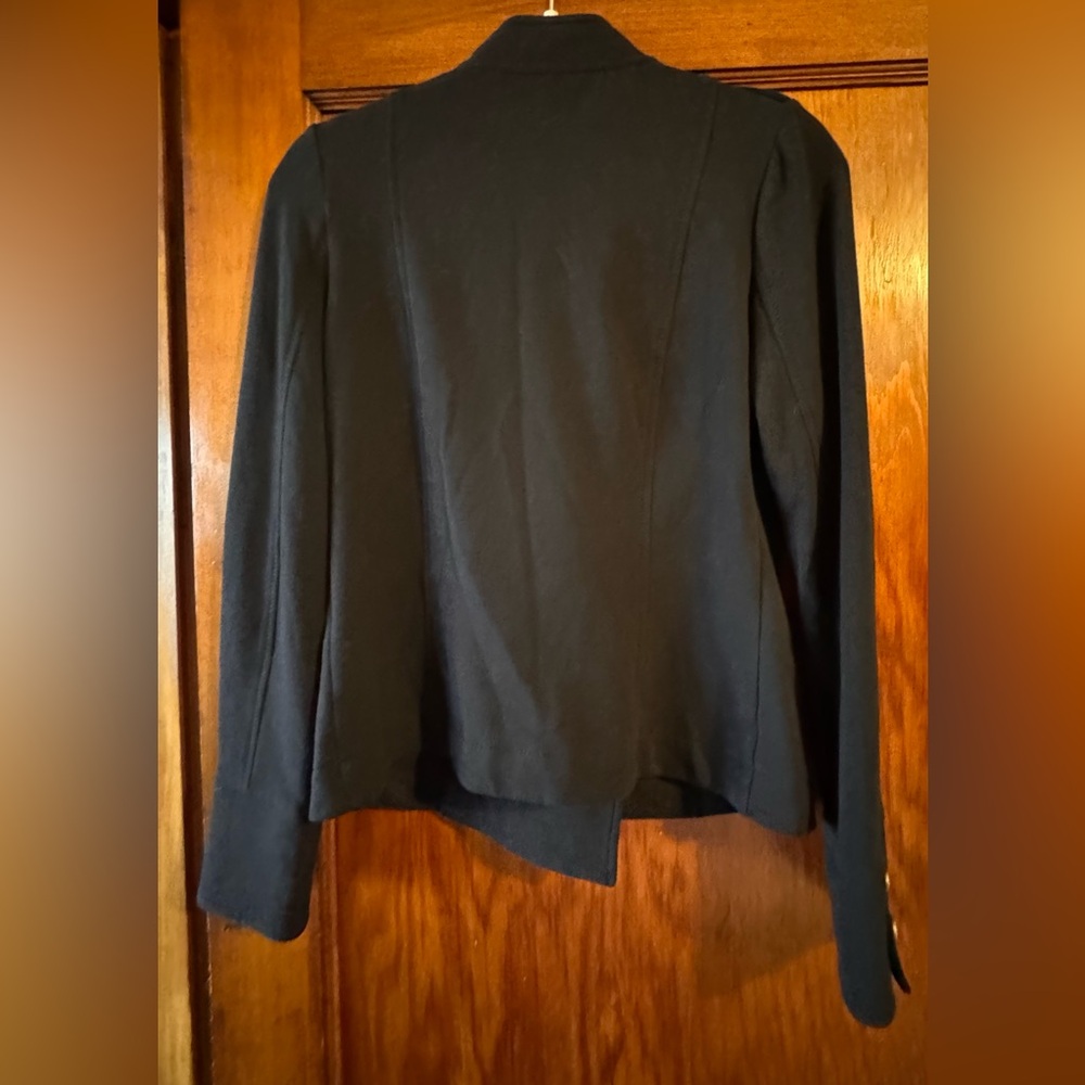 Express Small Black Button Up Jacket - image 3